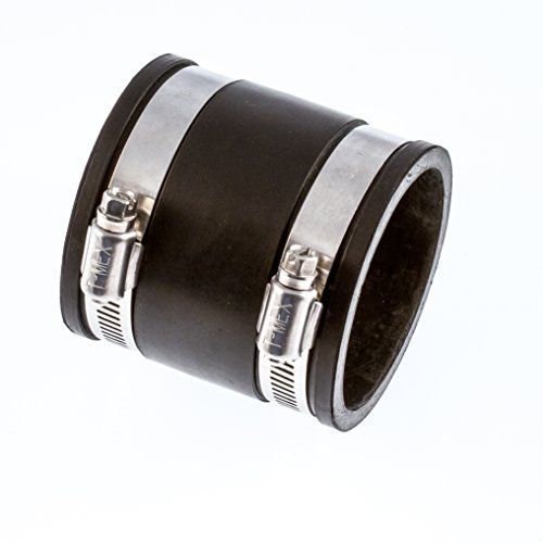 T-mex 6.1.110 adaptadores de tubería, Negro, 110mm O.D Metric / 4 NB (114.3mm O.D) Imperial