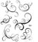 Viva Decor® Clear-Stamps (Schnörkel) Silikon Stempel - Prägung Stempel - DIY Dekoration stanzen - Stempel Silikon - DIY Stamp - Stempel Prägung - Made in Germany