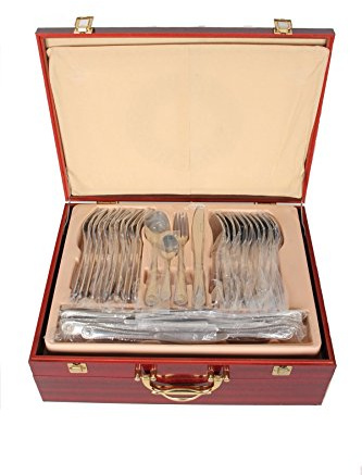 Royalty Line Set di posate con valigetta, 72 pezzi, RL-72 GB, in acciaio inox