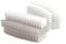 Plastic Nail Brush, White, Pack of 2