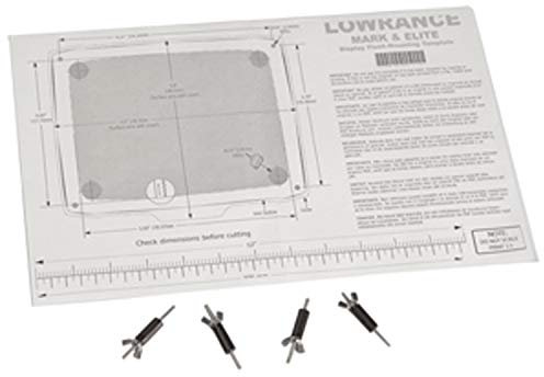 Lowrance 000-10028-001 Unterputz Kit für Elite/Mark Serie Displays