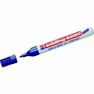UV-Marker Securitas e-8280, Rundspitze 1,5-3mm, farblos