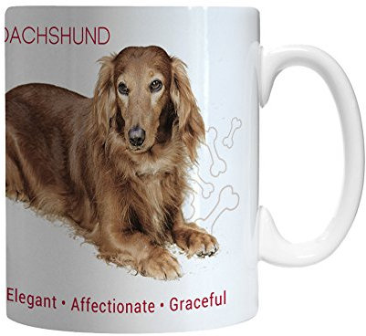 Boelter Brands Taza de cerámica de perro salchicha, 325 ml