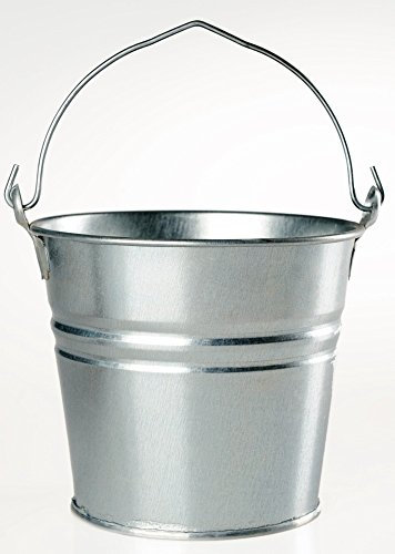 Joe´s Barbeque Tropfkübel verzinkt 1,5 Liter Tropfschale, silber