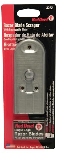 Red Devil 3222 Push/Pull Window Scraper - with 5 Blades