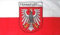 Flagge 90 x 150 : Frankfurt mit Schrift