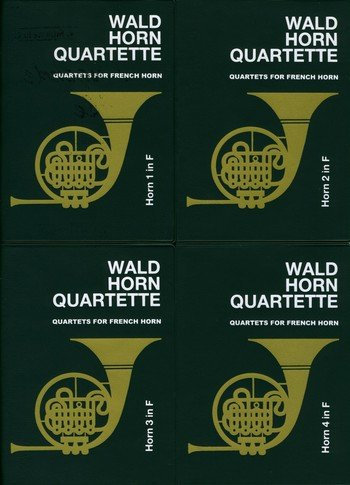 Friedrich Hofmeister Musikverlag GmbH Waldhornquartette Band 1 Stimmen
