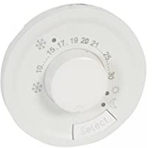 Legrand 068245 Enjoliveur Céliane pour Thermostat Fil Pilote, Blanc