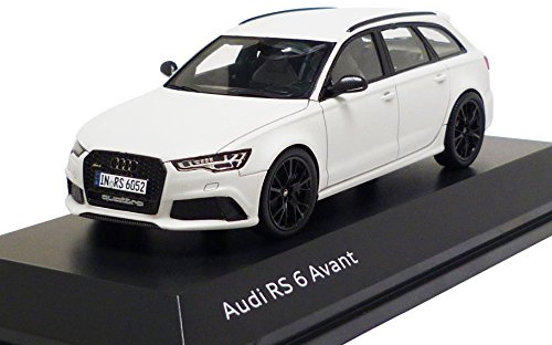 Audi RS6 Avant, matt-Weiss, 2015, Modellauto, Fertigmodell, I-Spark 1:43