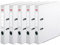 5er Pack Herlitz 5450705 Ordner maX.file protect A4, 5 cm mit Einsteckrückenschild, weiß (5)