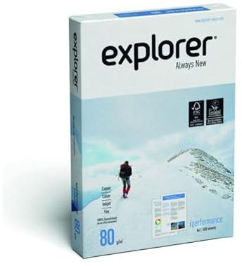 Kopierpapier Explorer A4 80g weiss