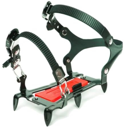 Hillsound Cypress6 Steigeisen, 6 Karbonstahl-Spikes, Schwarz, Einheitsgröße