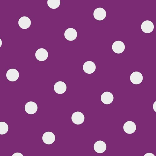 PAPSTAR 20 x Servietten, 3-lagig 1/4-Falz 40 cm x 40 cm lila Dots