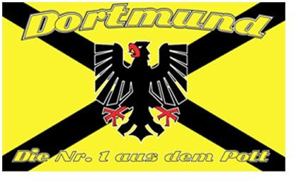 TS24DIREKT Dortmund Die Nr.1 Fahne XXL