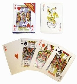 Henbrandt - Jumbo Große Spielkarten