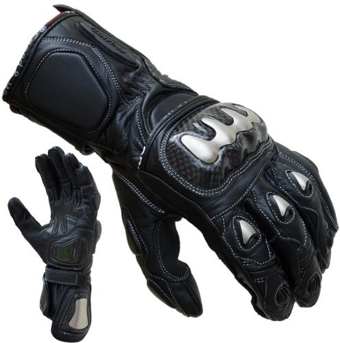 PROANTI Motorradhandschuhe Racing Pro Motorrad Handschuhe (L)