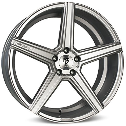 Felge mbDESIGN KV1 8,5x19 5x112 ET45 75.0 5R Glanzsilber
