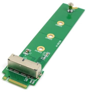 ChenYang Carte adaptateur de conversion MAC SSD 12 + 16 broches vers carte mère M.2 NVME NGFF M-Key pour 2013 2014 2015 A1493 A1502 A1465 A1466 Mac Pro Air SSD