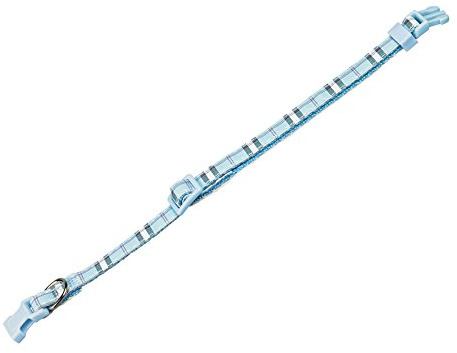 Nobby Halsband Tartan, hellblau L: 20-35 cm, B: 10 mm, 1 Stück