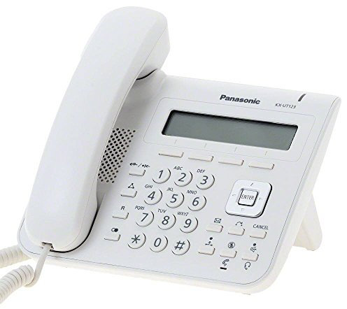 Panasonic ut123ne SIP Téléphone Mains Libres (Écran 3 Lignes, PoE, 2 SIP Comptes utilisateur, 2 Port Ethernet)