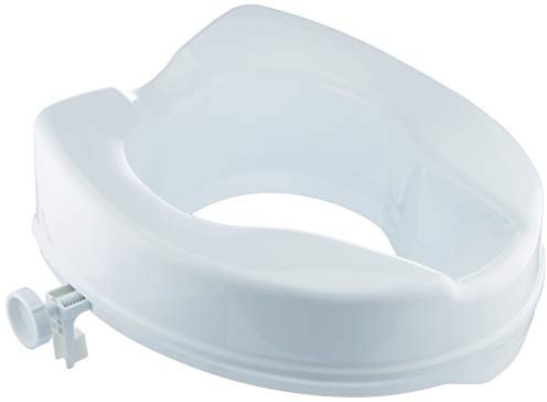 NRS Healthcare Linton Plus - Asiento elevador para inodoro, 10 cm, paquete no minorista