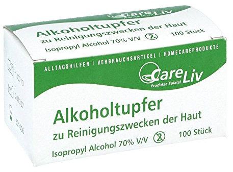 ALKOHOLTUPFER 3x6 cm steril 100 St