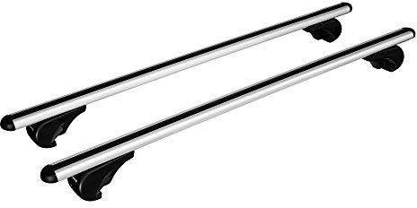 NORDRIVE N15036 Rail-PRO Dachträger, 1 Paar, aus Aluminium, L – 127 cm