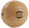 BAY Leder PU 5 Kilo Medizinball Gymnastik Fitness Ball BRAUN, fünf Kilo Gymnastikball Rehaball Fitnessball Gewichtsball 5 KG Medizinbälle Medizin Vollball