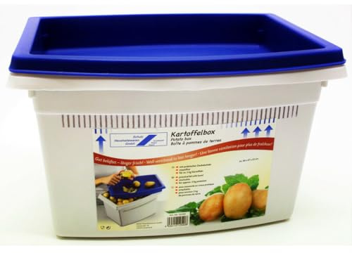 Kartoffelbox mit praktischer Deckelschale Super Idee