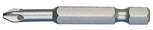 Makita P-06080 ZOT Bit PH3, 50 mm, 10 Stück, für optimale Schraubanwendungen in harten Materialien, für Kreuzschlitzschrauben Phillips