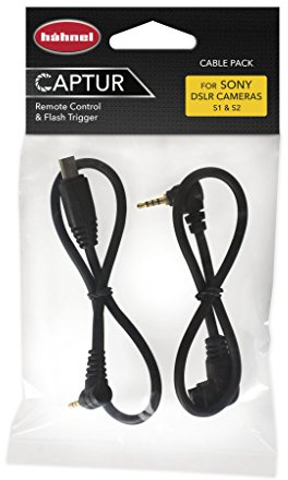 Hähnel Captur Kabel Pack Fernbedienung für Sony, Timer und Pro Modul/Ersatzkabel, schwarz
