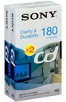 Sony E 180 CD VHS Standard