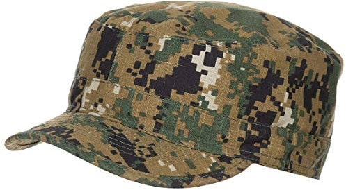 MFH Herren Ripstop BDU Feldmütze Digital Woodland Größe S