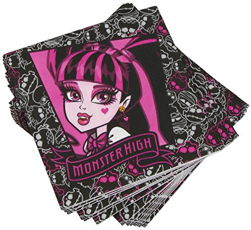 ATOSA pack 15 servilletas monster high 33x33 cm