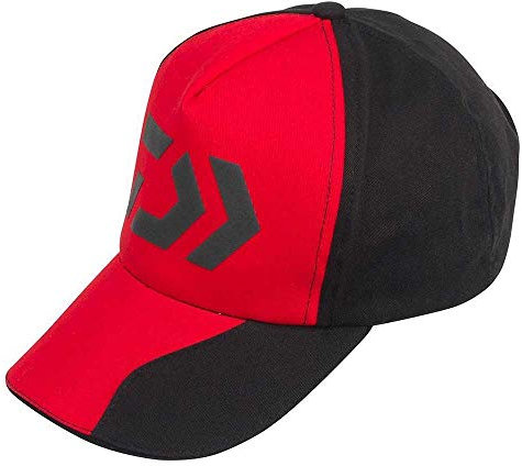 Daiwa Schwarze und rote Mütze, Schwarz-Rosa, Einheitsgröße