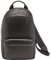 Picard Rucksack Luis 8148, Farbe Cafe/Braun, robustes Rindsleder, 28x27x9cm, Reißverschluss, Tragehenkel, 2 längenverstellbare Trageriemen