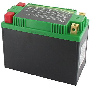 Greenstar 4557 Starterbatterie 12V 24A/60WH, schwarz, klein