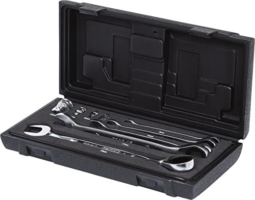 KS Tools 503.4650 GEARplus Ratschenringmaulschlüssel-Satz, umschaltbar, 9-tlg.