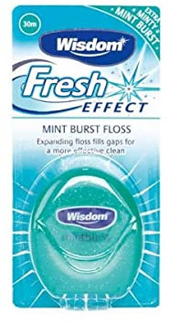 Wisdom Floss mit frischem Effekt.