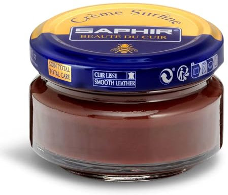 Saphir Cirage Crème Surfine Pommadier Havane, 50 ml, 1 Unité