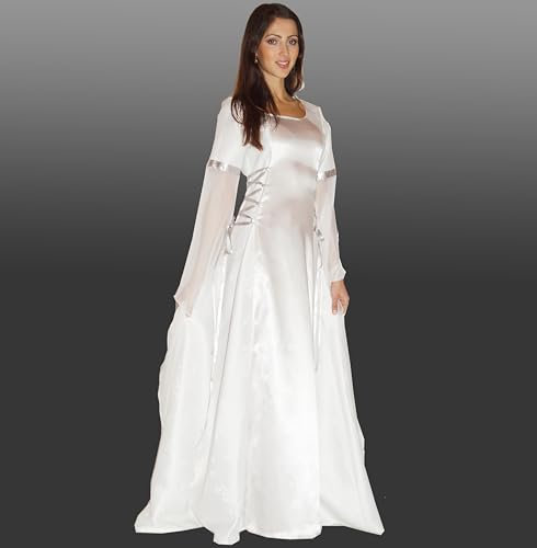 MAYLYNN 12201 Mittelalter Kleid, Kostüm Engel/Elfe/Prinzessin, Größe M/L (40)