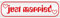 INDIGOS UG - Magnetfolie Just Married 30 x 8 cm - Magnetfolie LKW Truck Transporter Baustellenfahrzeug Firmenwagen - flexibel abnehmbar, wetterfest & wiederverwendbar