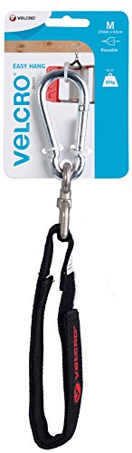 VELCRO Brand Easy Hang Strap, 25 mm x 63 cm,Black