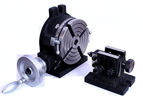 HV6 – 4 ranuras de mesa giratoria y Tailstock con funcionamiento manual moldeado índice Kit