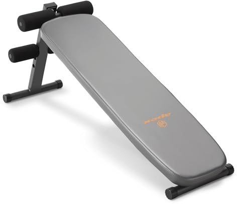 Marcy Apex Utility Bench Slant Board Sit Up Bench Crunch Board Ab Bench for Toning and Strength Training JD-1.2