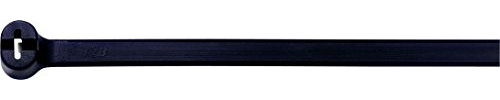 ABB Polypropylene Kabelbinder Kabelbinder Schwarz 4,8 mm x 186mm, Packung a 1000 Stück