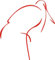 PEMA INDIGOS UG - Wandtattoo Wandsticker Wandaufkleber Aufkleber D397 Störche schlafen 96x88 cm - rot