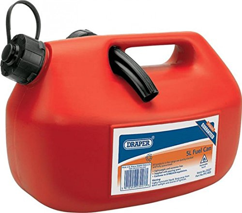 Draper Benzinkanister aus Kunststoff, 5 L