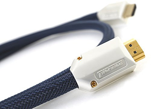 RICABLE F05 SupremeMKII 0,5 mt - Cavo HDMI 2.0 Ultra HD 4K HDR Bandwith 29 Gbps per CANALINE e CORRUGATI