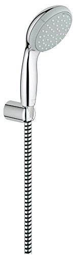 GROHE Tempesta Neu 100 | Brausen- und Duschsysteme - Brausestangenset | SHOCKPROOF SILIKONRING SCHUTZ, 2 Strahlarten | 27799000